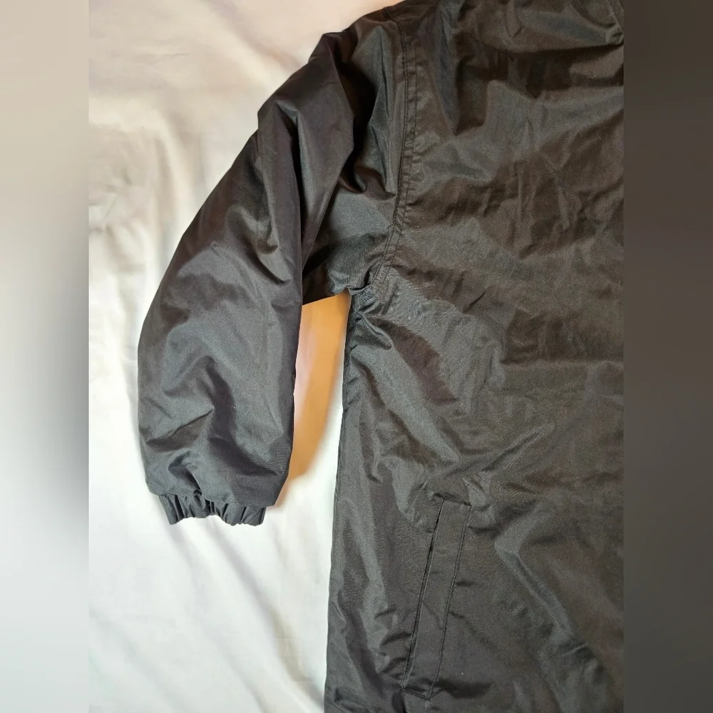 Original Cold Storage Boys Black Long Sleeve Zip Up Puffer Jacket Size Large